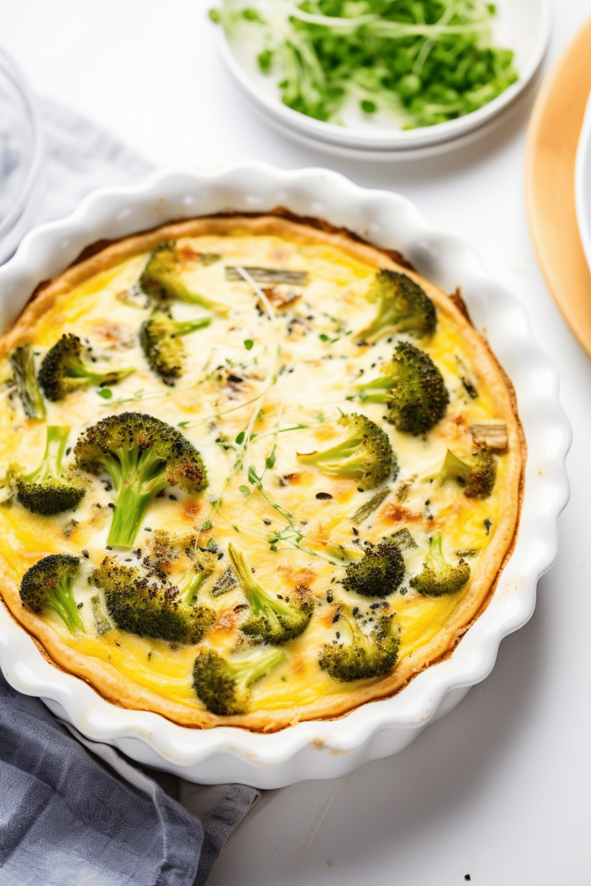 Keto Broccoli and Cheddar Quiche_001