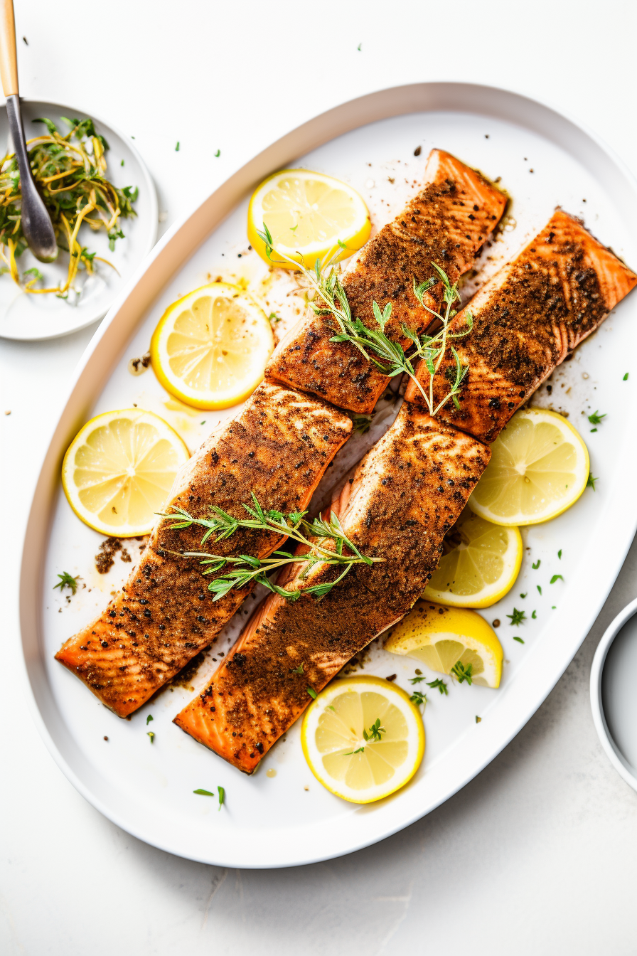 Keto Cajun Spiced Salmon