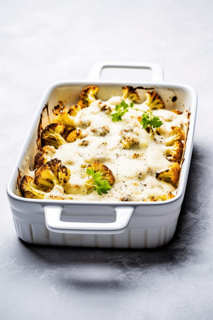 Keto Cauliflower and Parmesan Gratin_001