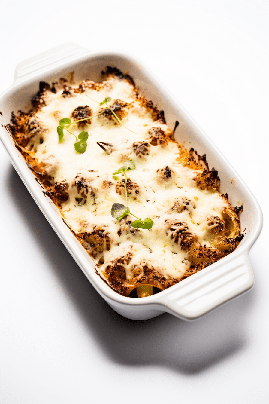 Golden Brown Cauliflower Gratin