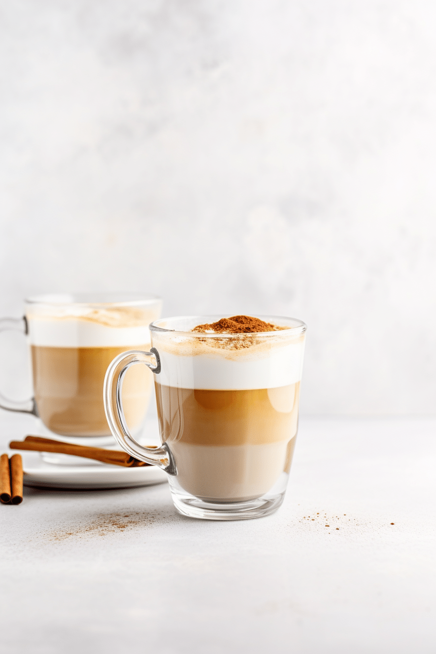 Finished Keto Chai Spiced Almond Milk Latte