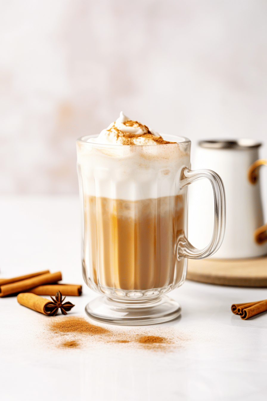 Preparing Keto Chai Spiced Almond Milk Latte