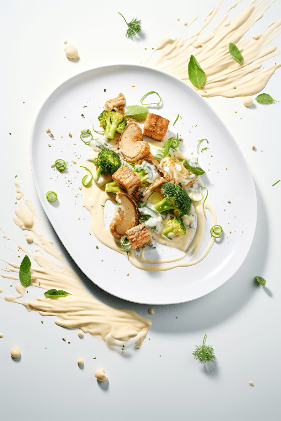 Keto Chicken Alfredo Preparation