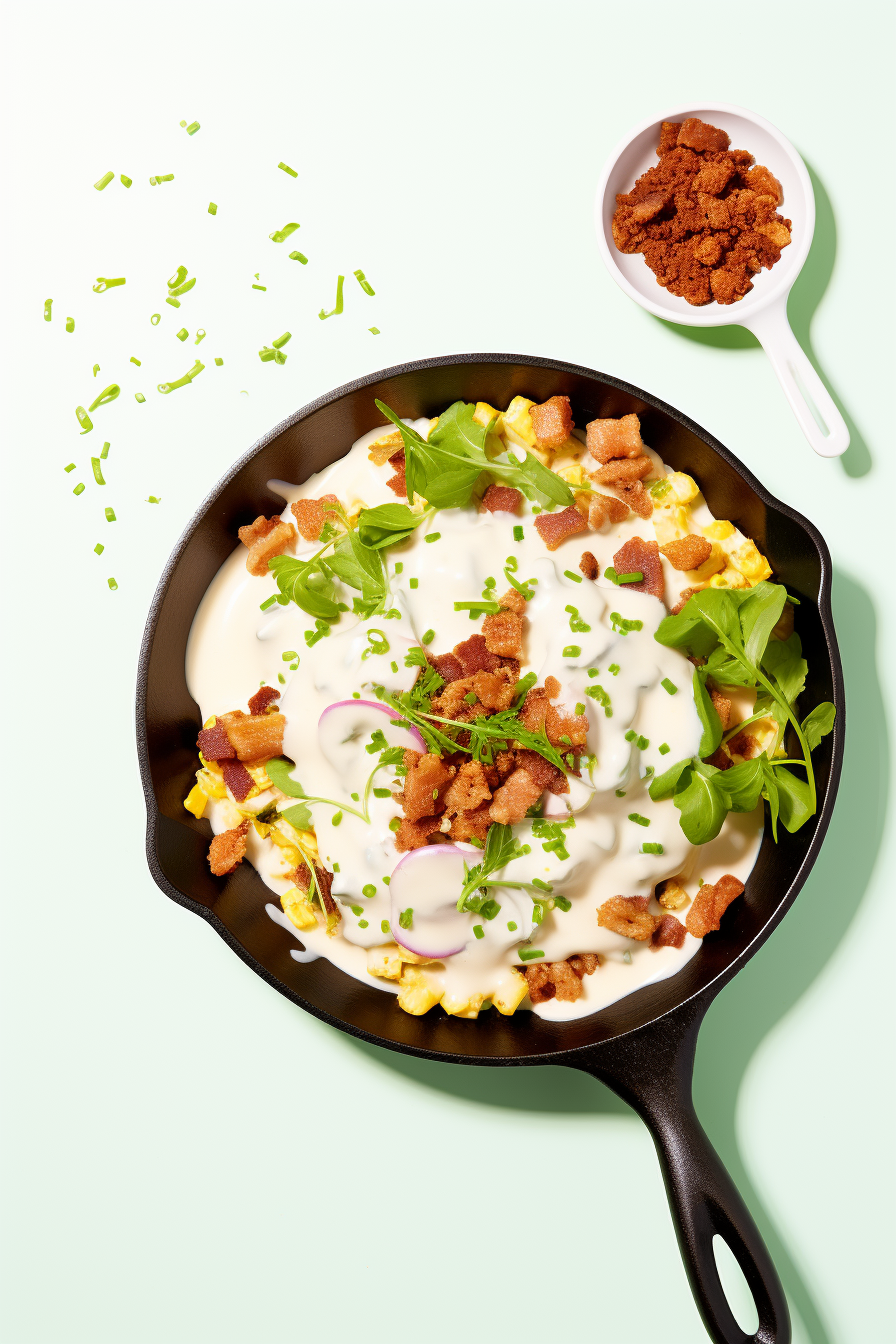 Keto Chicken Bacon Ranch Skillet