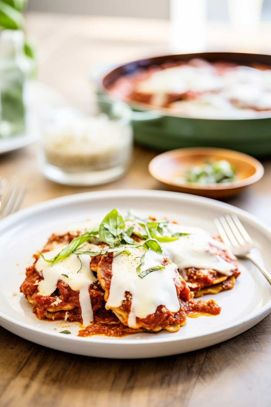 Keto Chicken Parmesan with Eggplant Slices