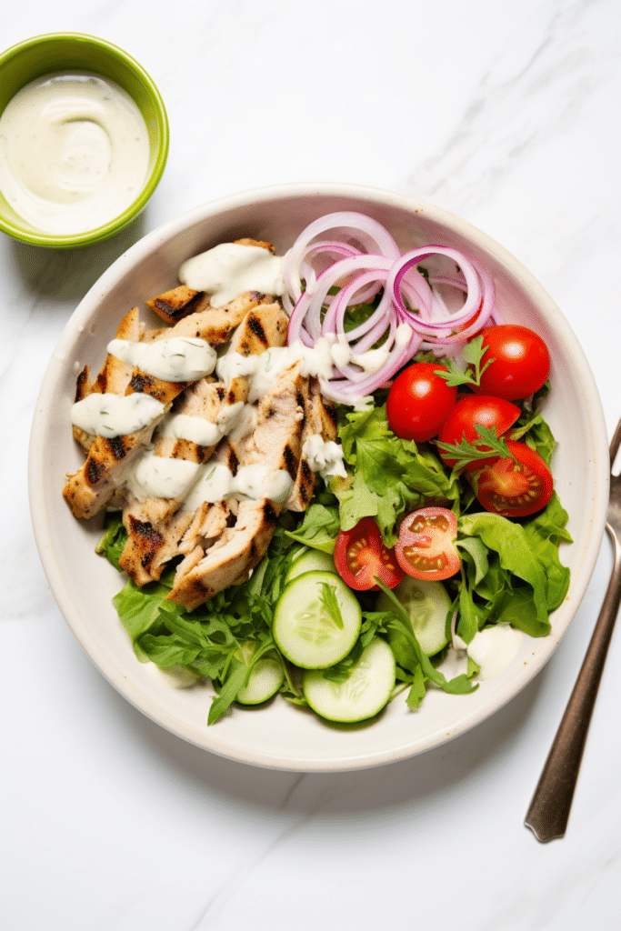Keto Chicken Shawarma Salad Bowl_001
