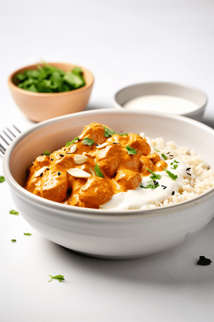 Keto Chicken Tikka Masala with Cauliflower Rice