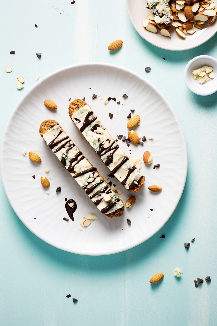 Keto Chocolate Hazelnut Biscotti