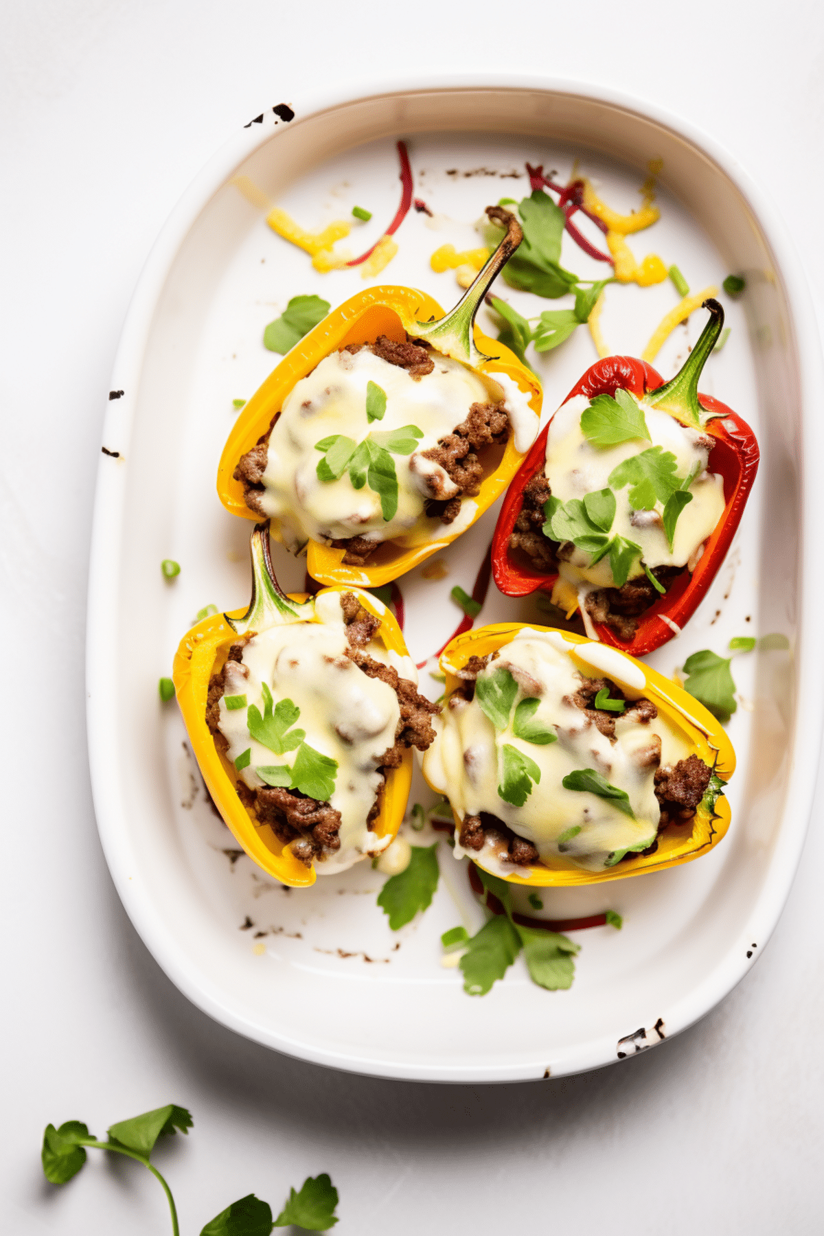 Keto Chorizo and Egg Stuffed Peppers_001