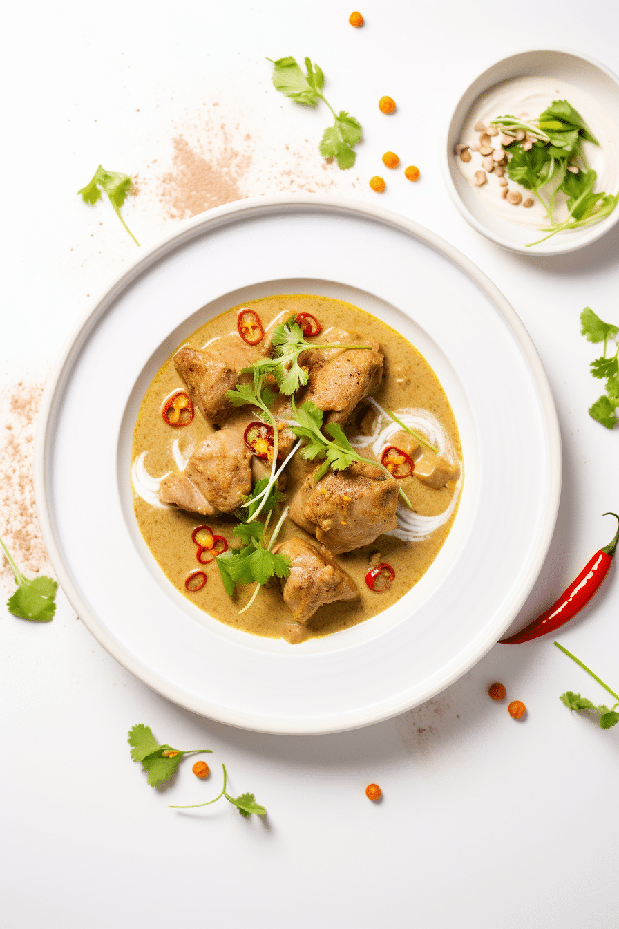 Ingredients for Keto Coconut Curry Chicken