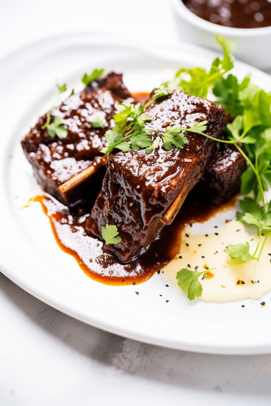 Keto Coffee and Cocoa Braised Short Ribs