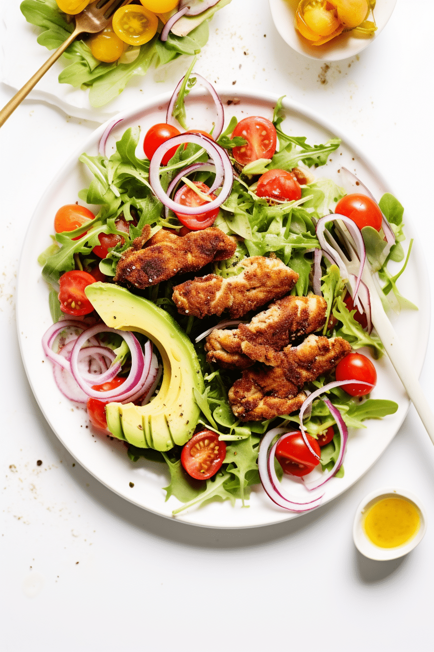 Preparing Keto Crispy Chicken