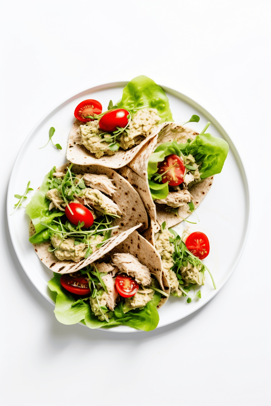Ingredients for Keto Flaxseed Wraps