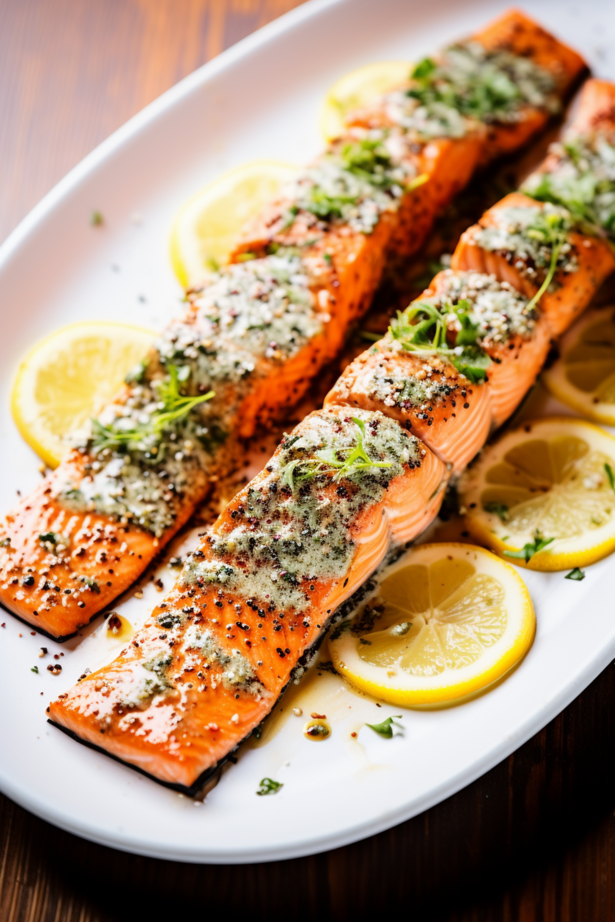 Keto Garlic Butter Baked Salmon_001