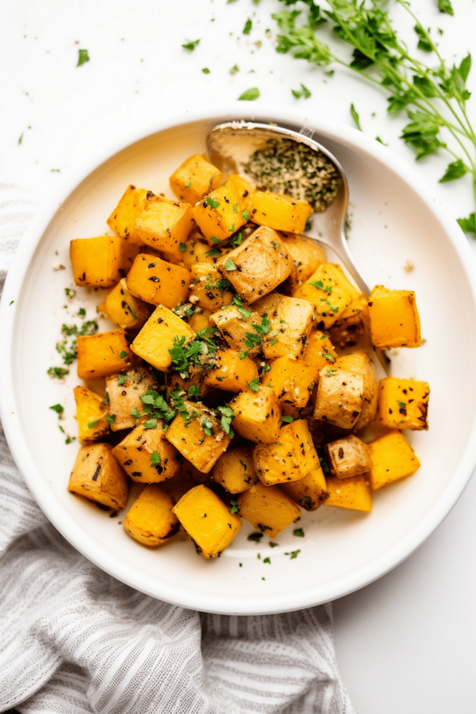 Keto Garlic Butter Rutabaga Chunks_001