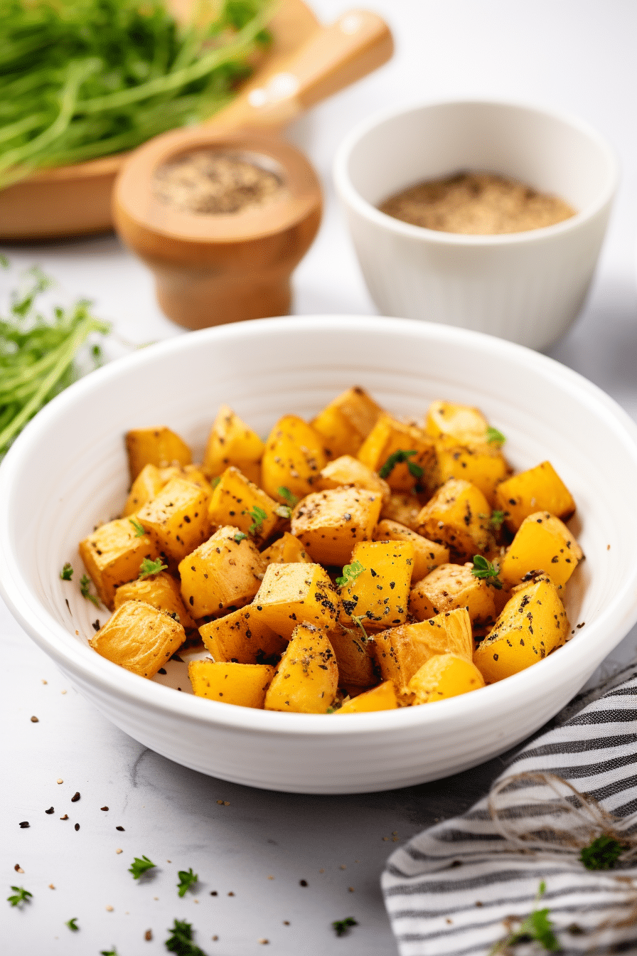 Seasoned Rutabaga Chunks