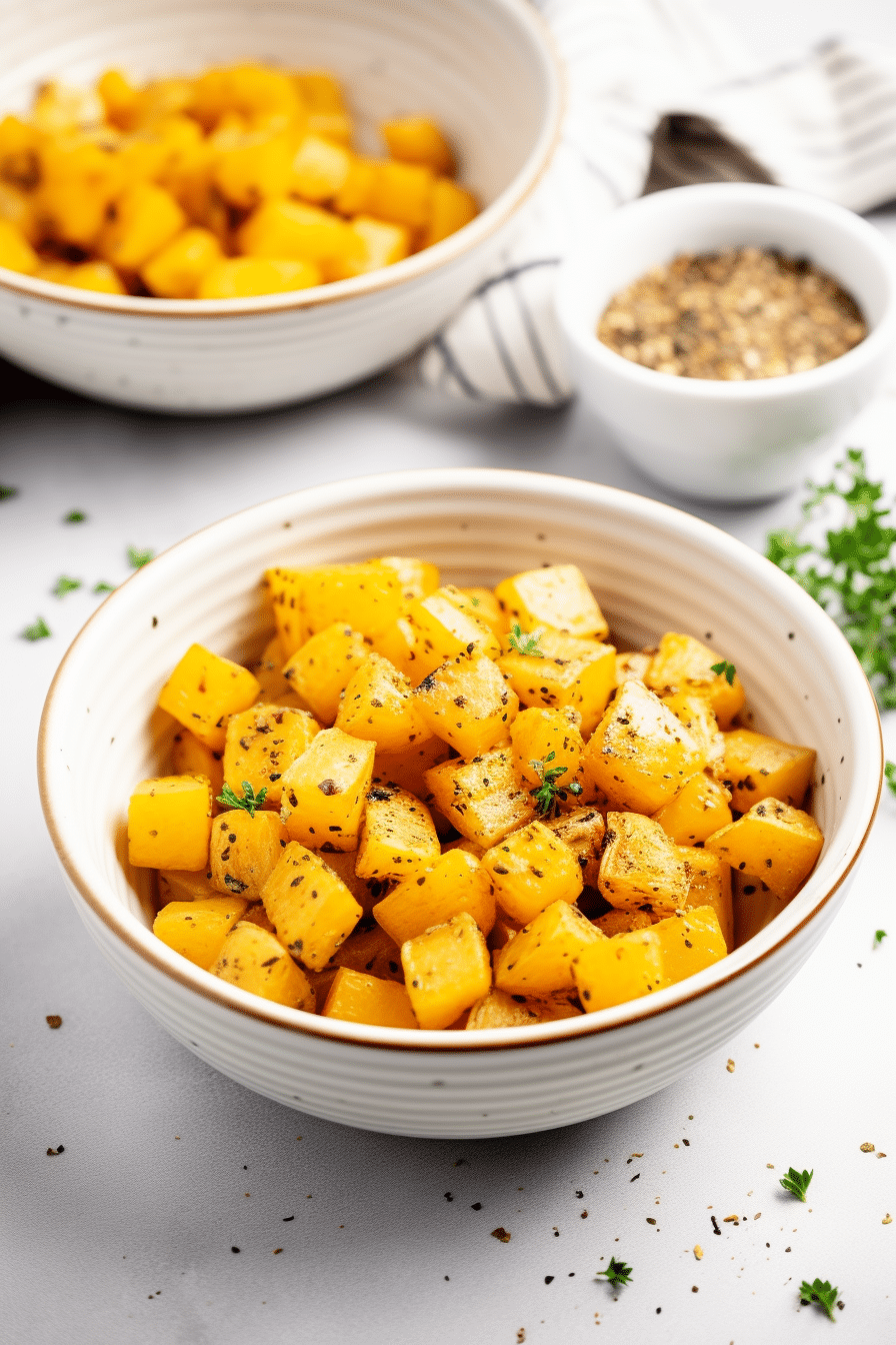 Keto Garlic Butter Rutabaga Chunks