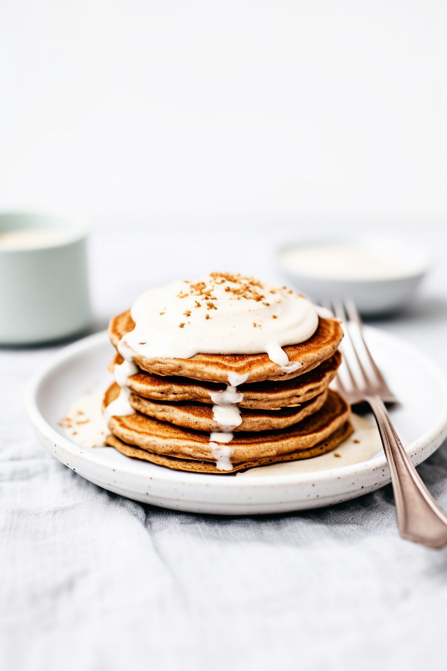Keto Gingerbread Pancakes