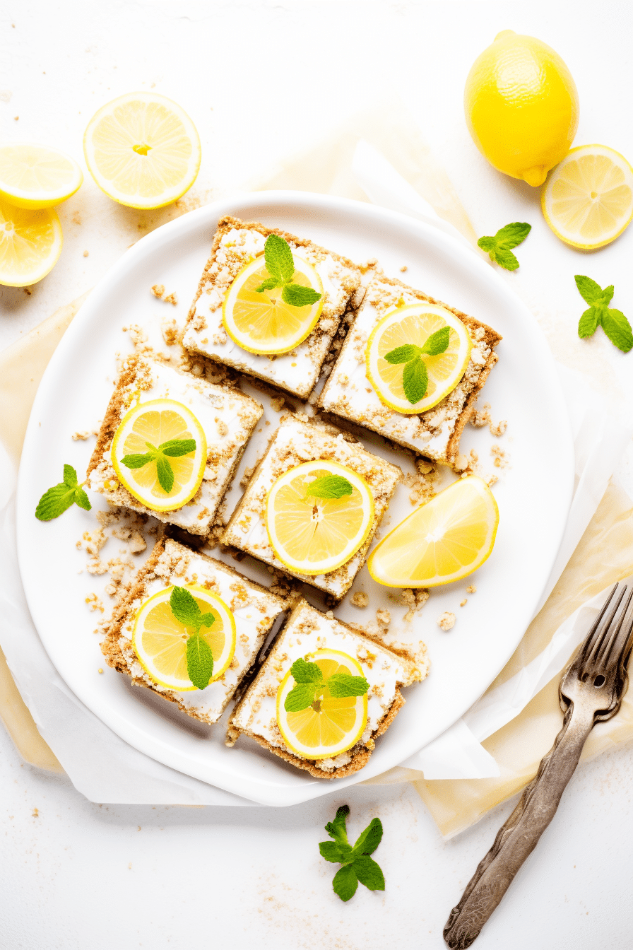 Mixing Ingredients for Coconut Lemon Bars