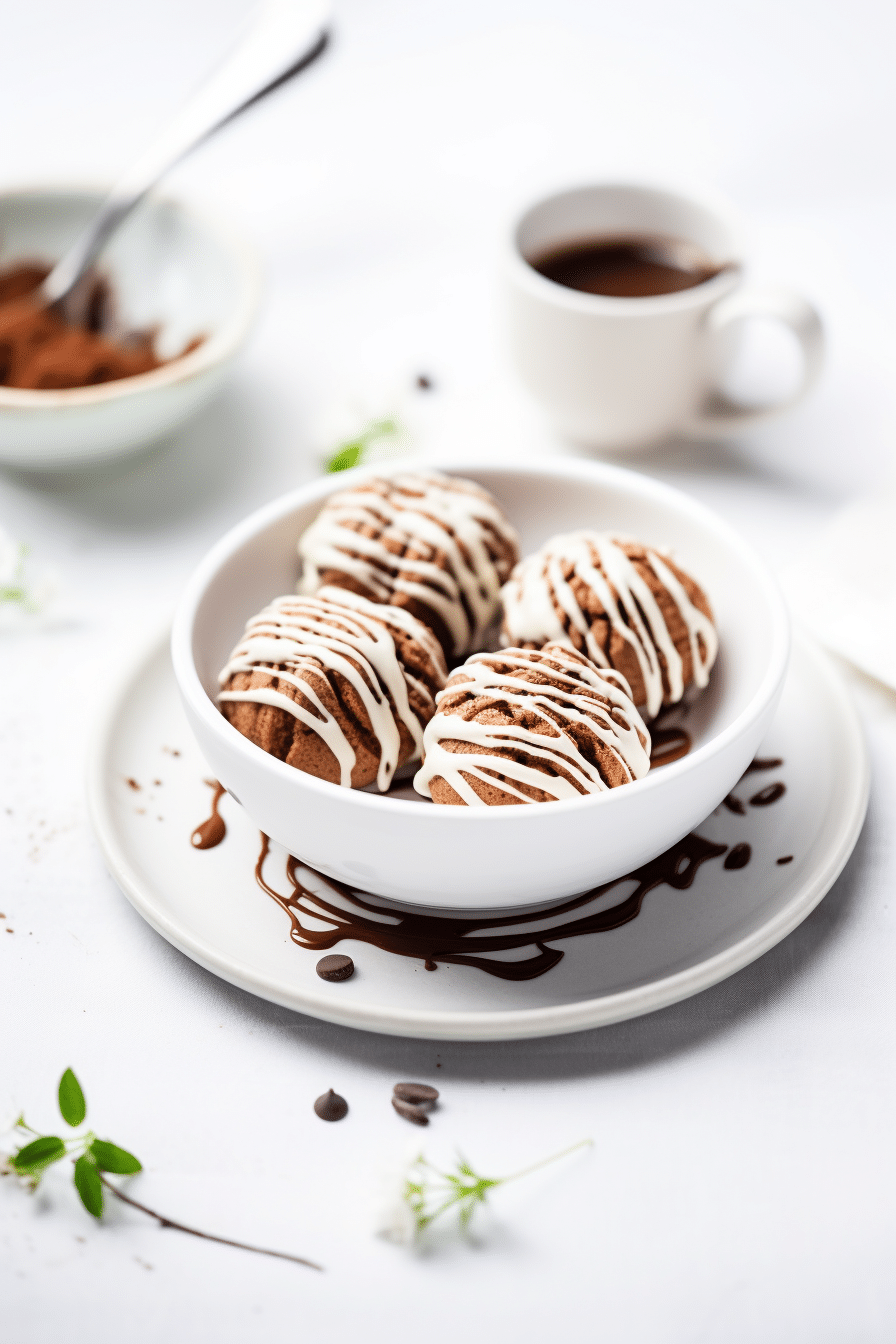 Keto Peppermint Mocha Macaroons Ready to Enjoy