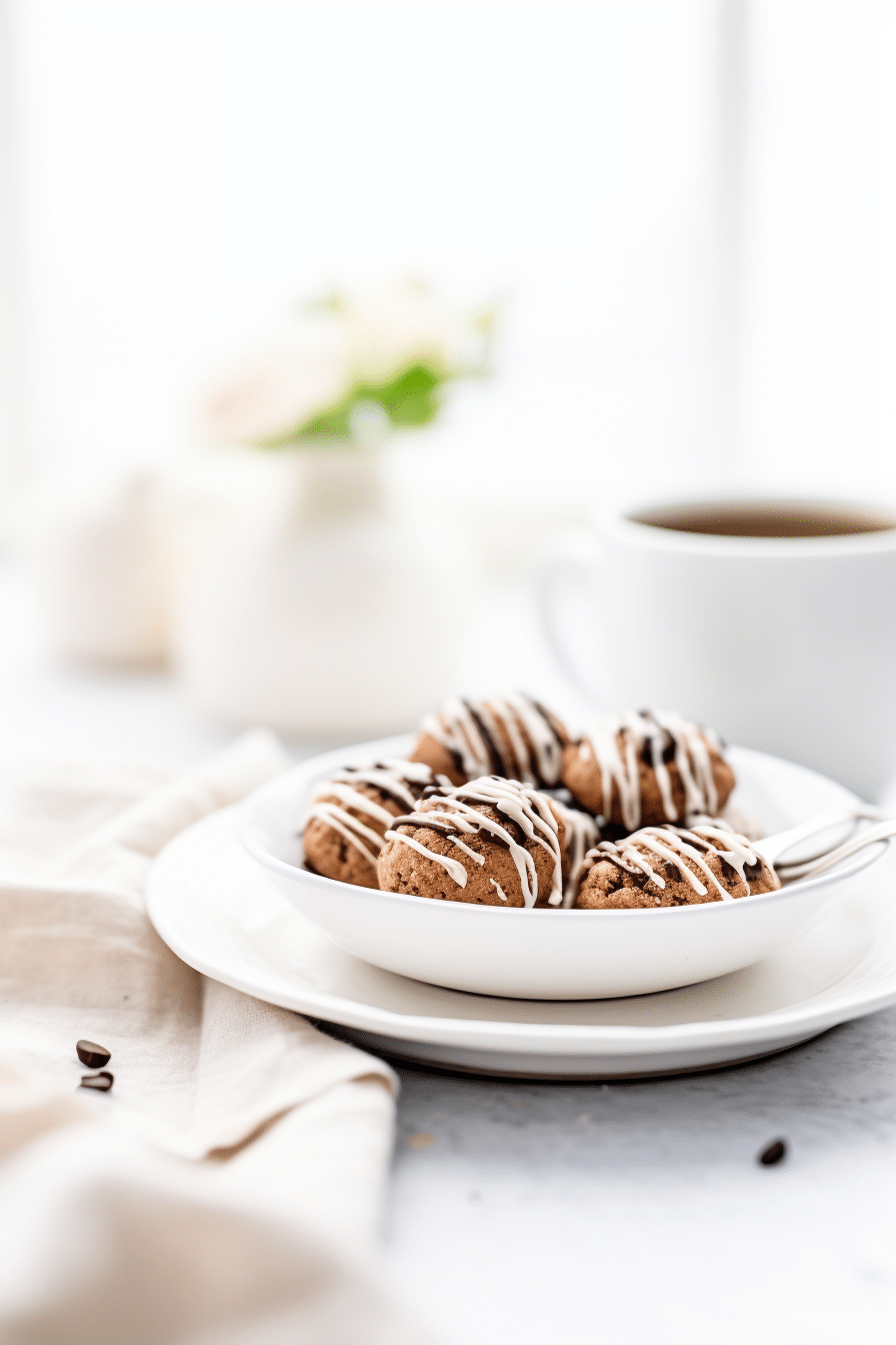 Keto Peppermint Mocha Macaroons