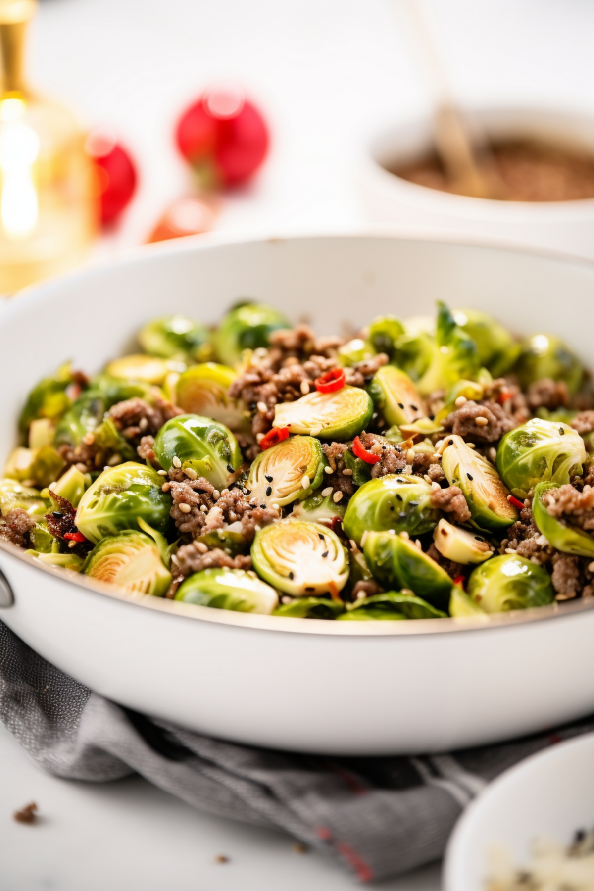 Keto Ground Beef and Brussels Sprouts Stir Fry_001