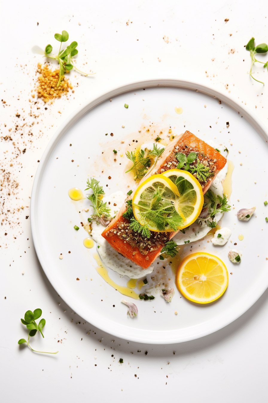 Keto Herb Crusted Salmon