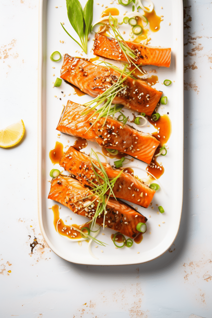 Keto Honey Sriracha Glazed Salmon_001