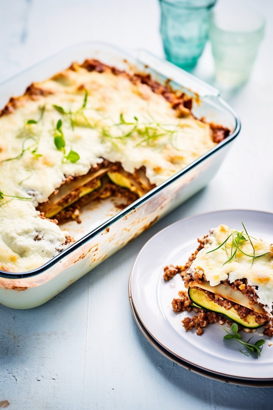 Keto Lasagna with Zucchini Sheets
