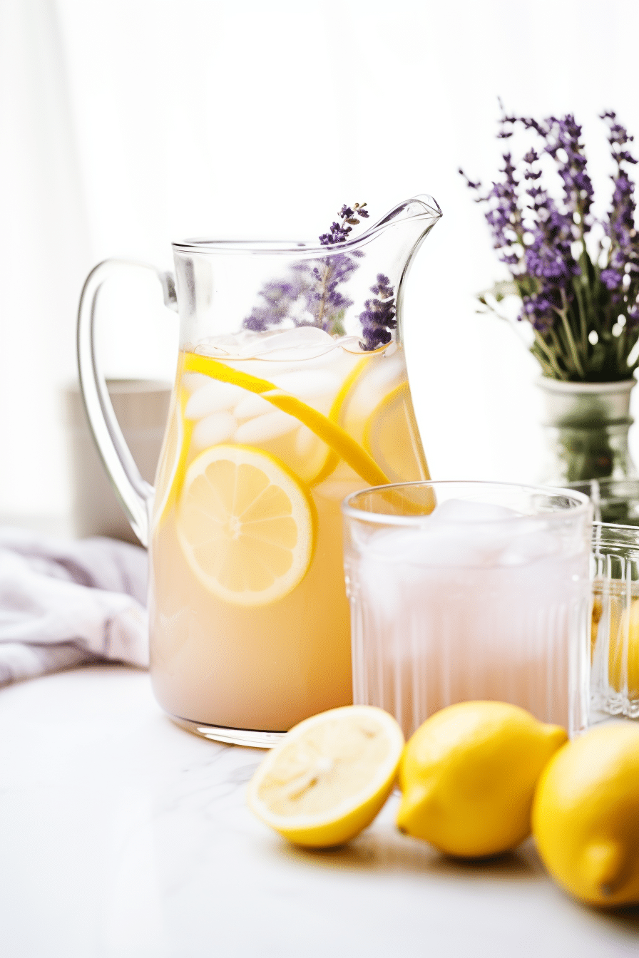 Keto Lavender Lemonade