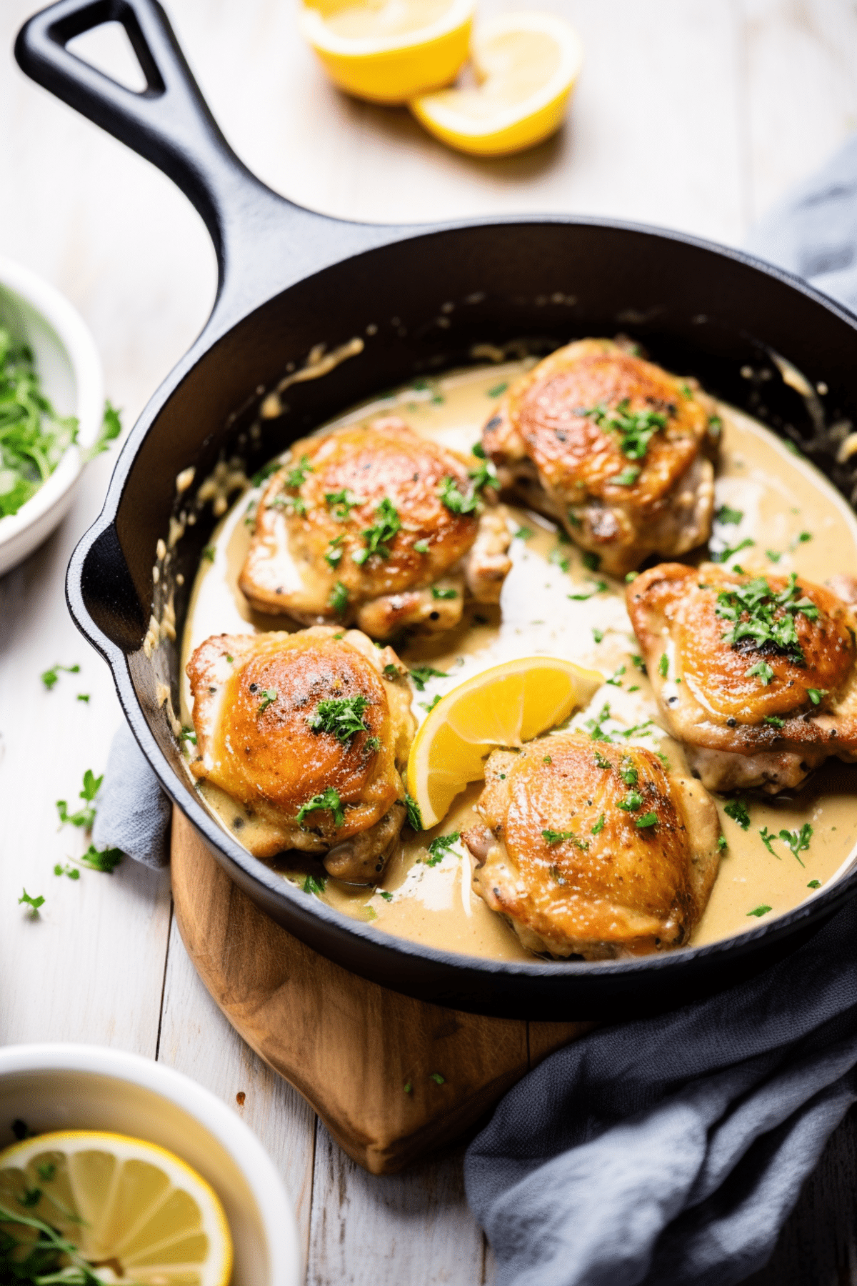 Keto Lemon Butter Chicken Thighs_001