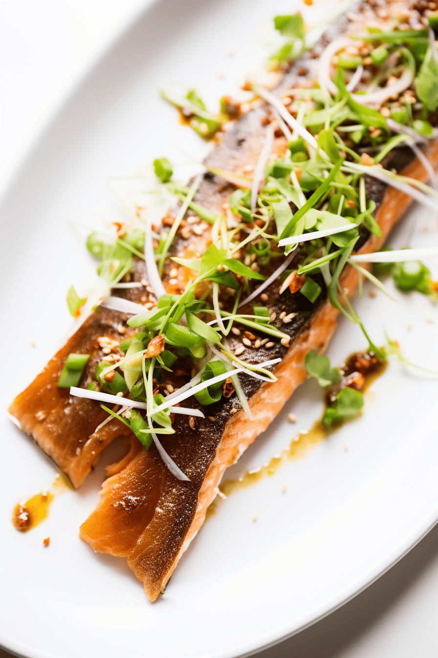 Preparing Keto Lemongrass Infused Trout