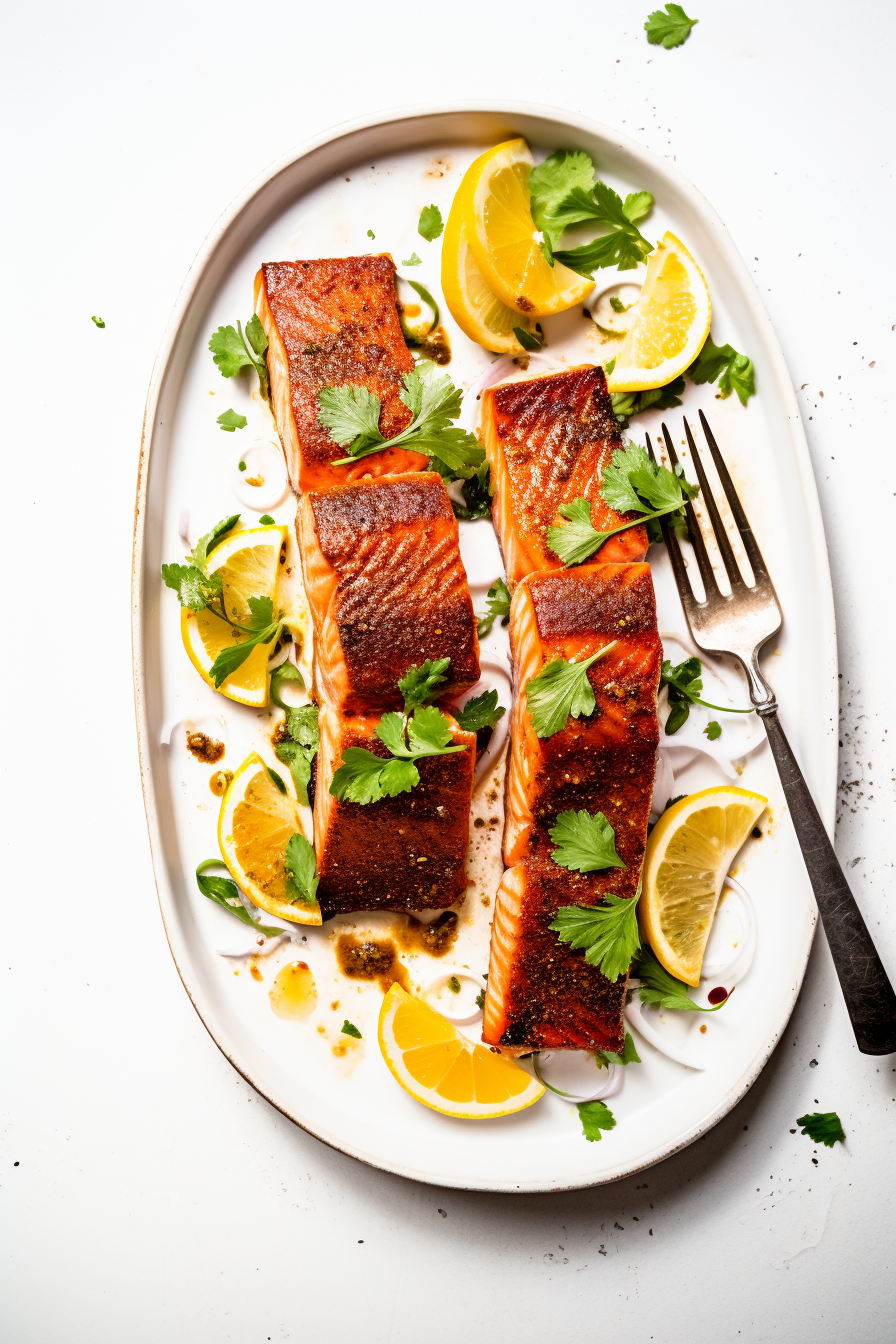 Keto Moroccan Spiced Salmon