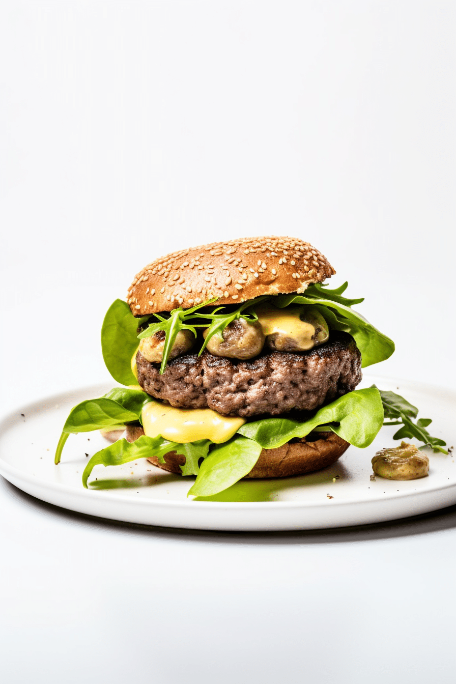 Keto Burger Cooking