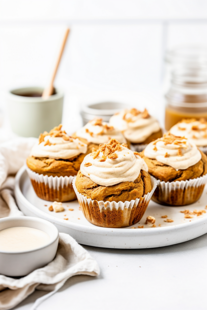 Keto Pumpkin Cream Cheese Muffins_001