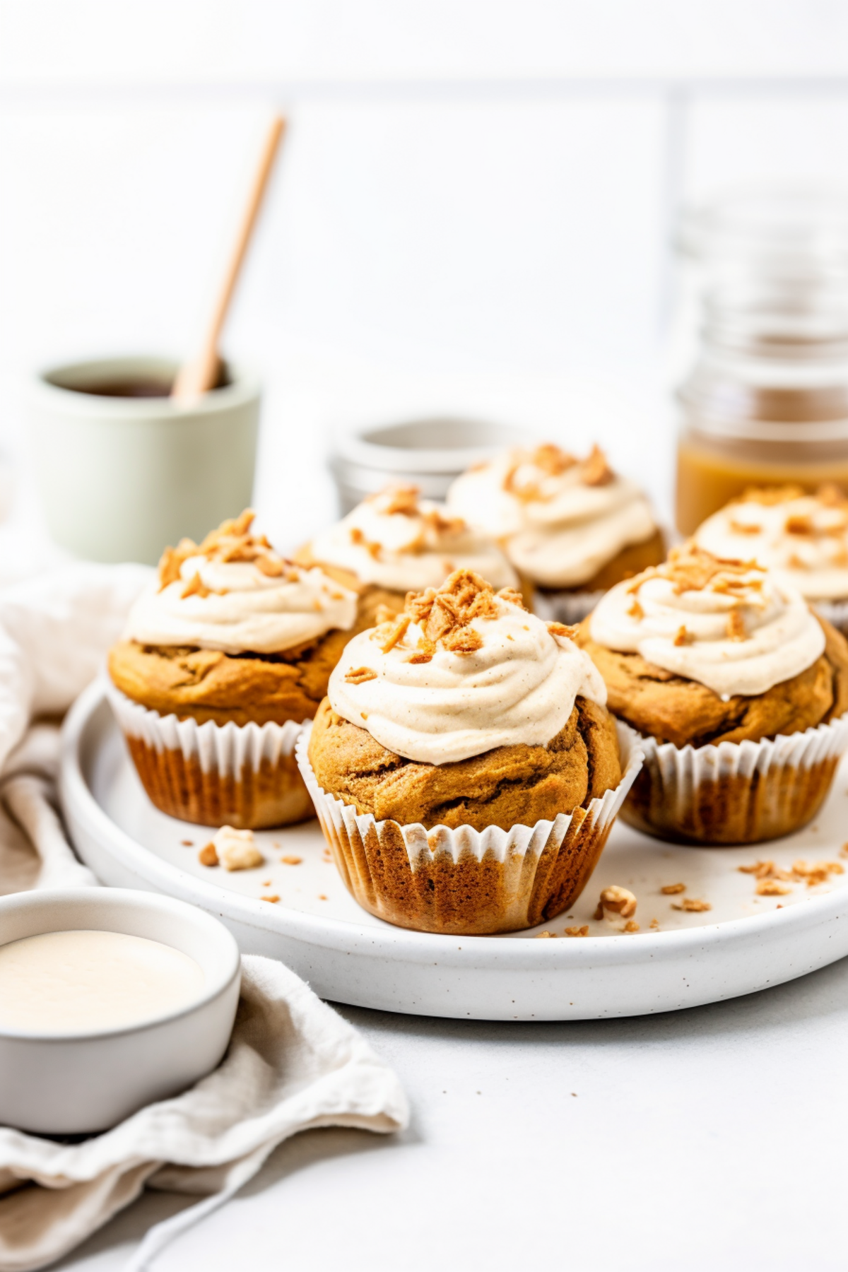Keto Pumpkin Cream Cheese Muffins_001