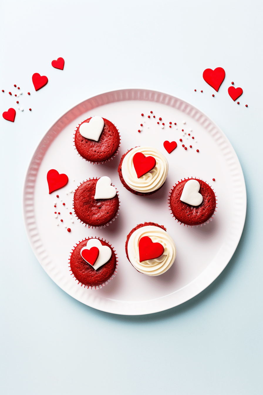 Mixing Ingredients for Keto Red Velvet Cupcakes
