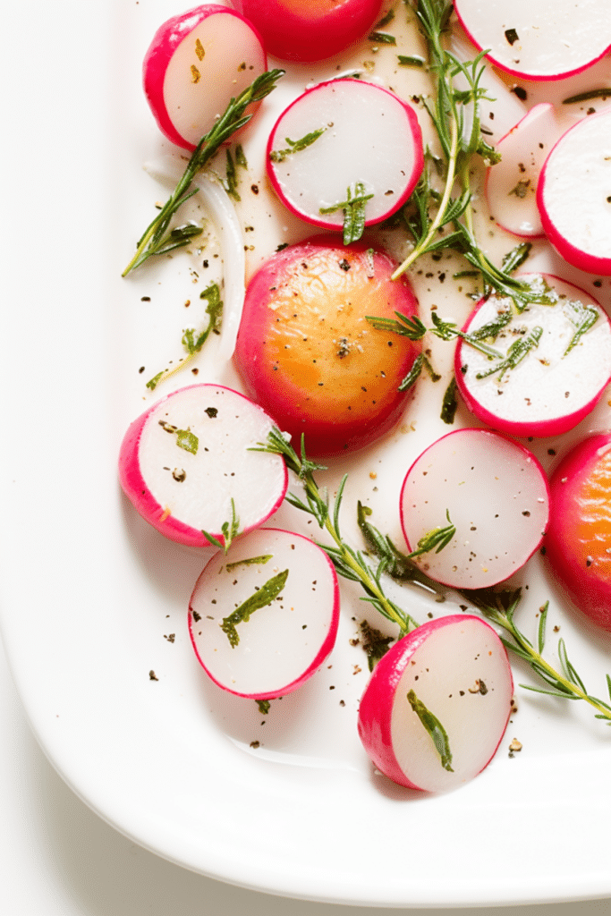Keto Rosemary Roasted Radishes_001