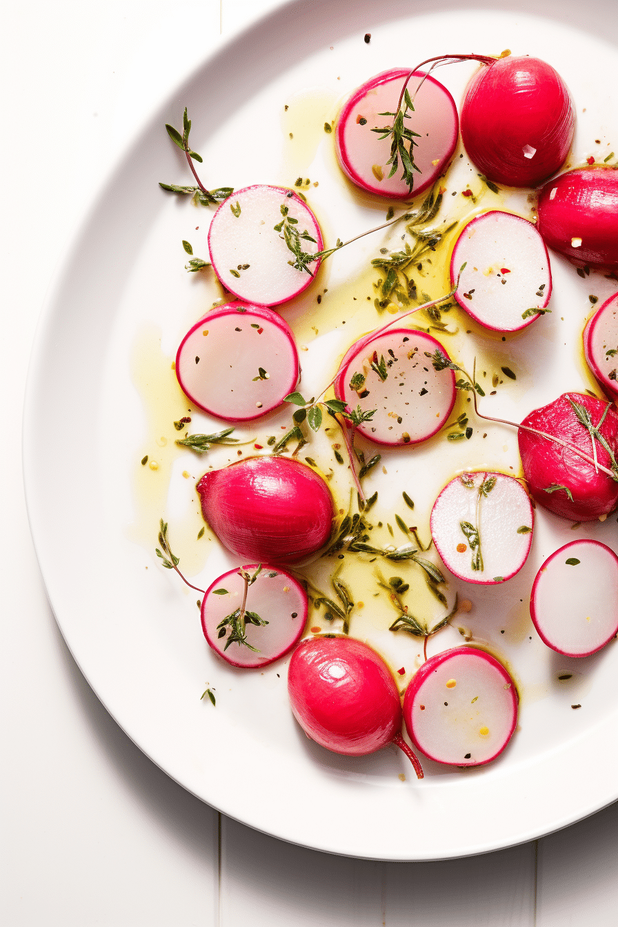 Seasoned Radishes
