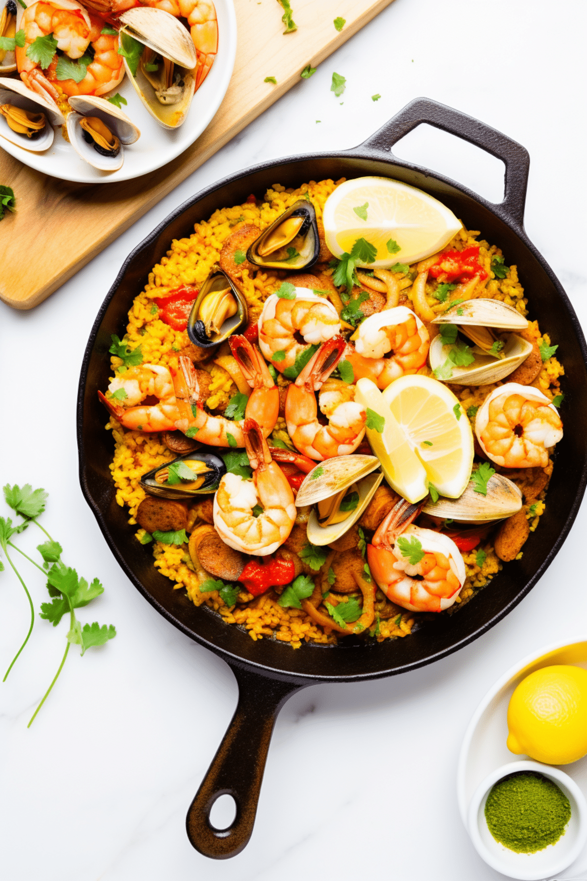 Keto Saffron Cauliflower Paella_001