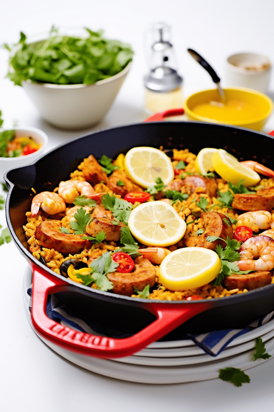 Keto Saffron Cauliflower Paella