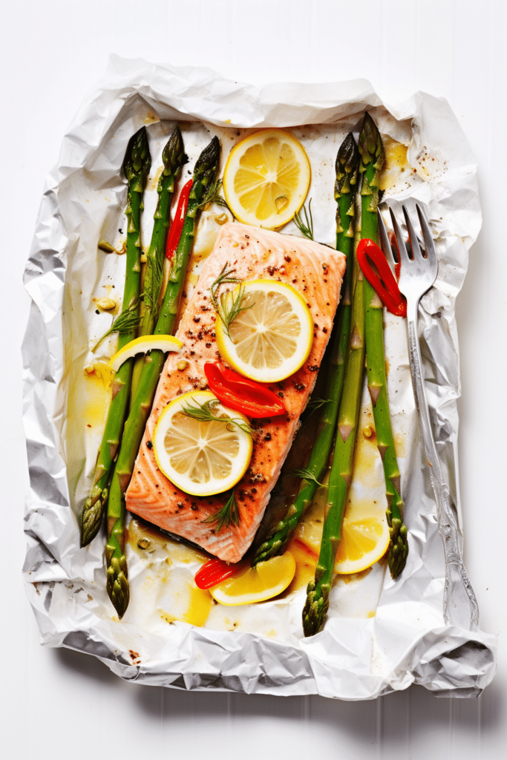 Easy Keto Salmon and Asparagus Foil Packets Recipe for a Healthy Dinner