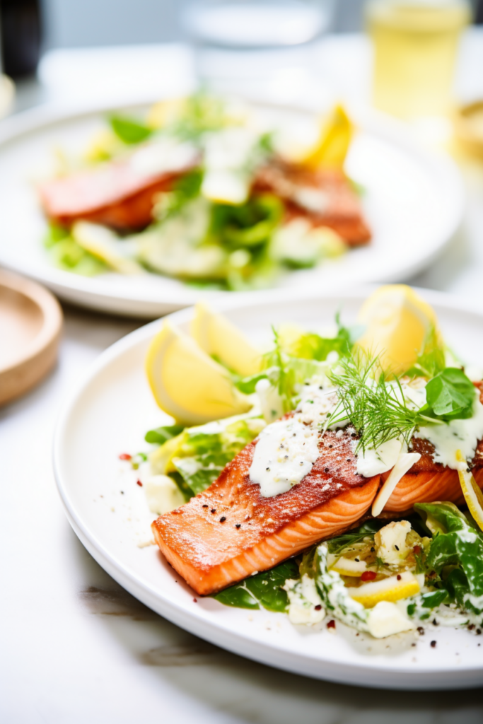 Keto Salmon Caesar Salad_001