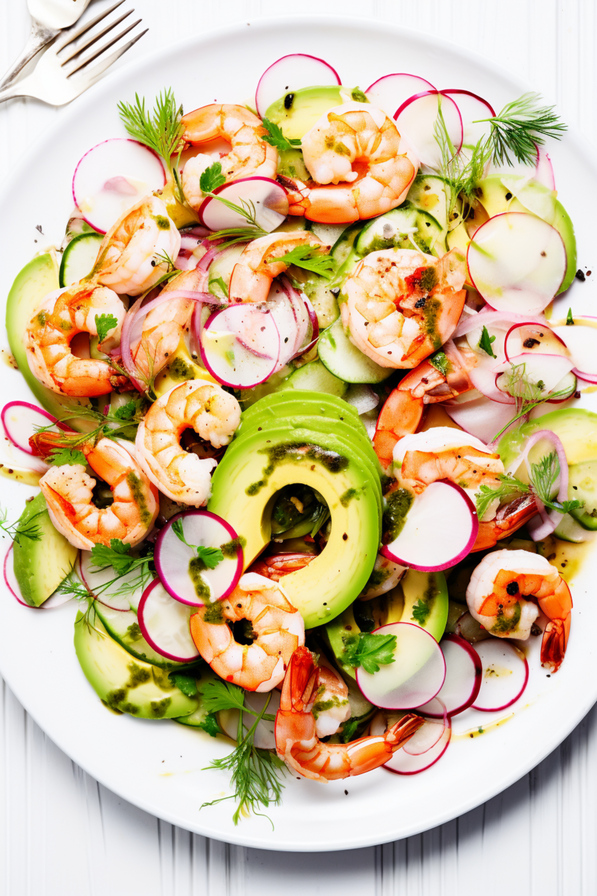 Keto Shrimp and Avocado Salad_001