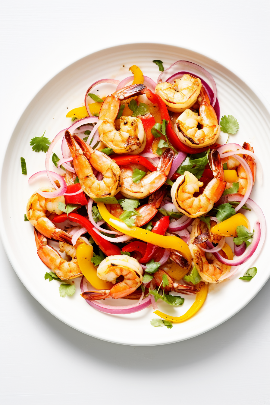 Keto Shrimp Fajitas