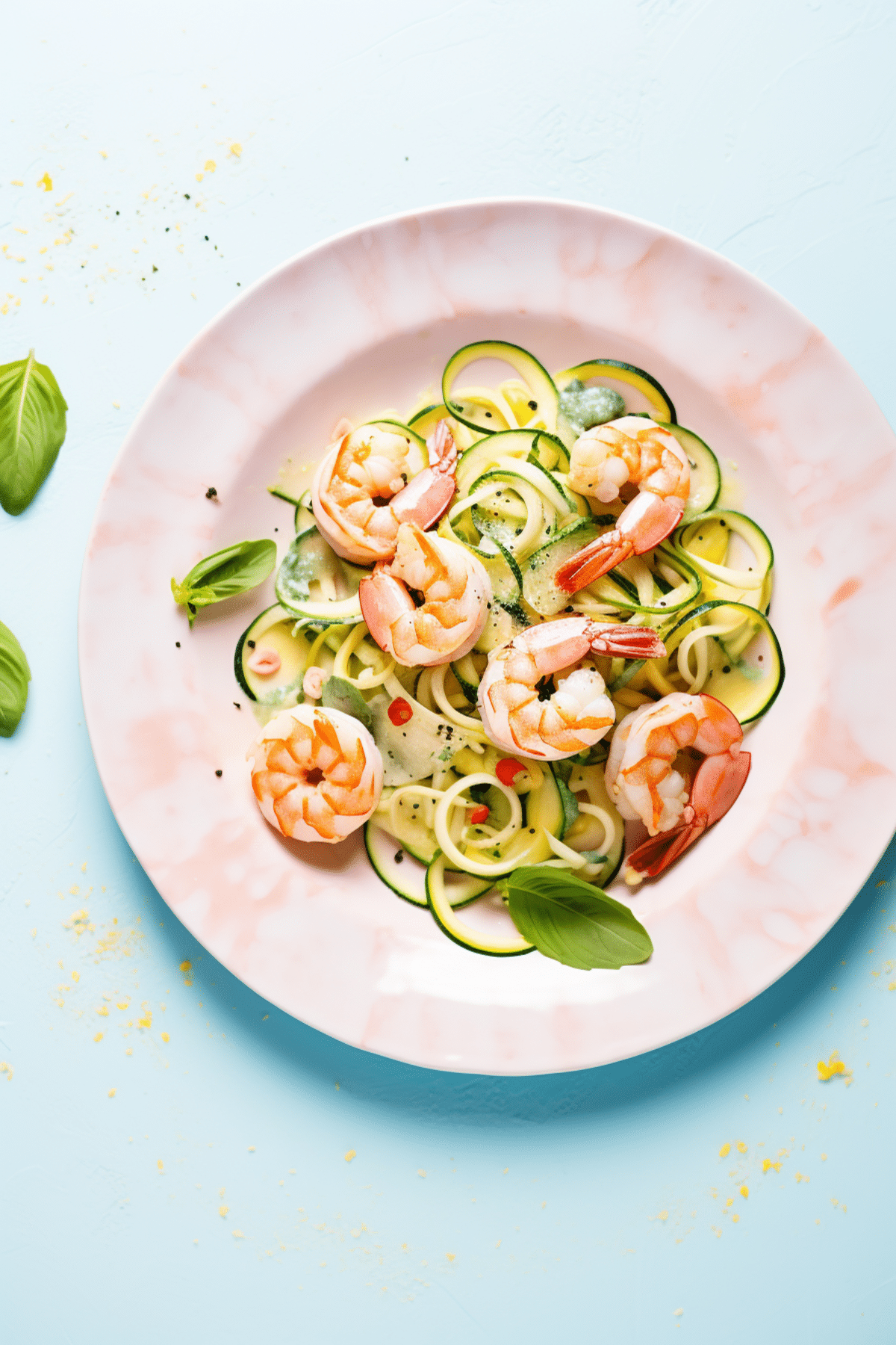 Keto Shrimp Scampi with Zucchini Noodles_001