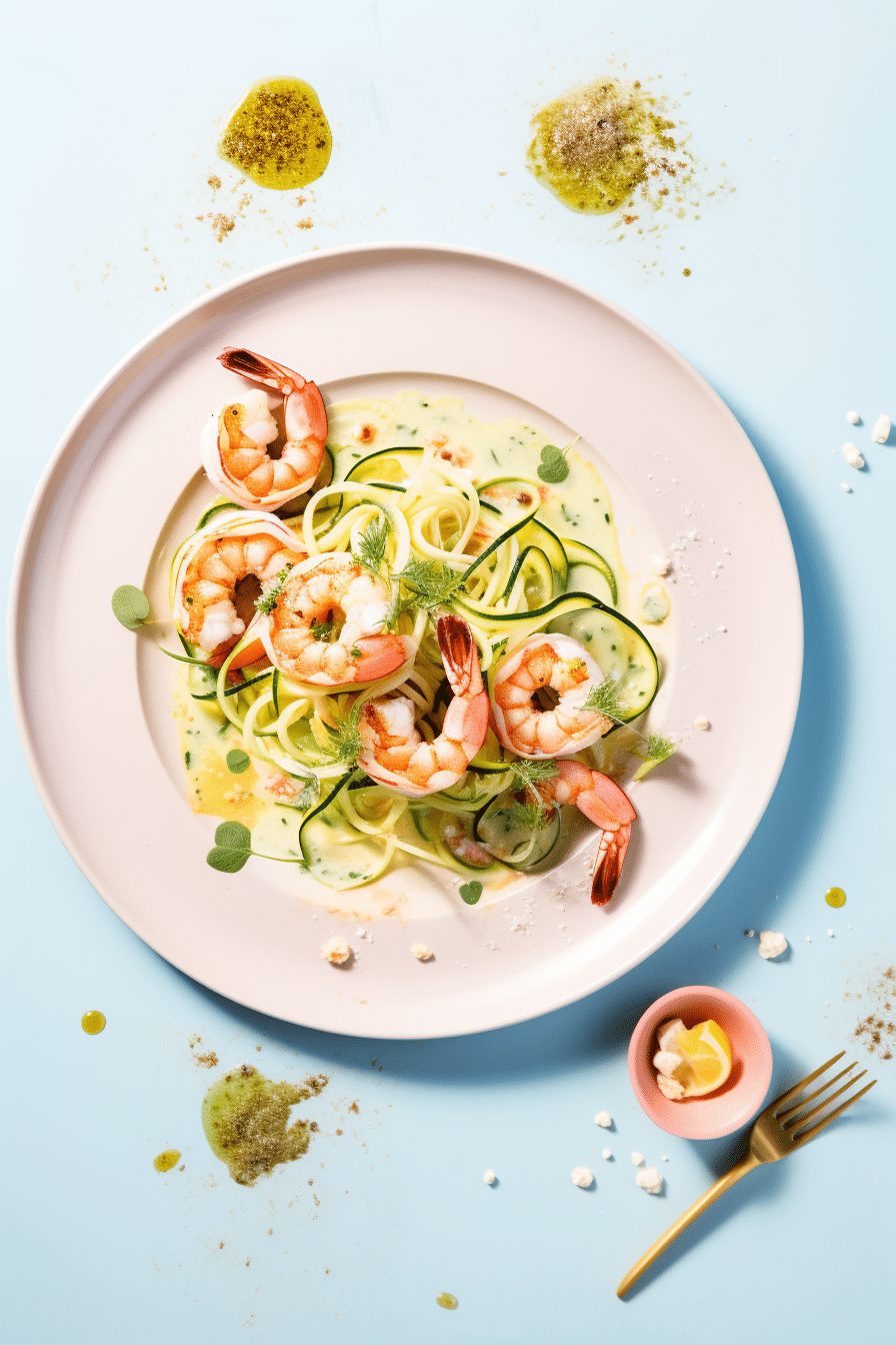 Keto Shrimp Scampi Cooking