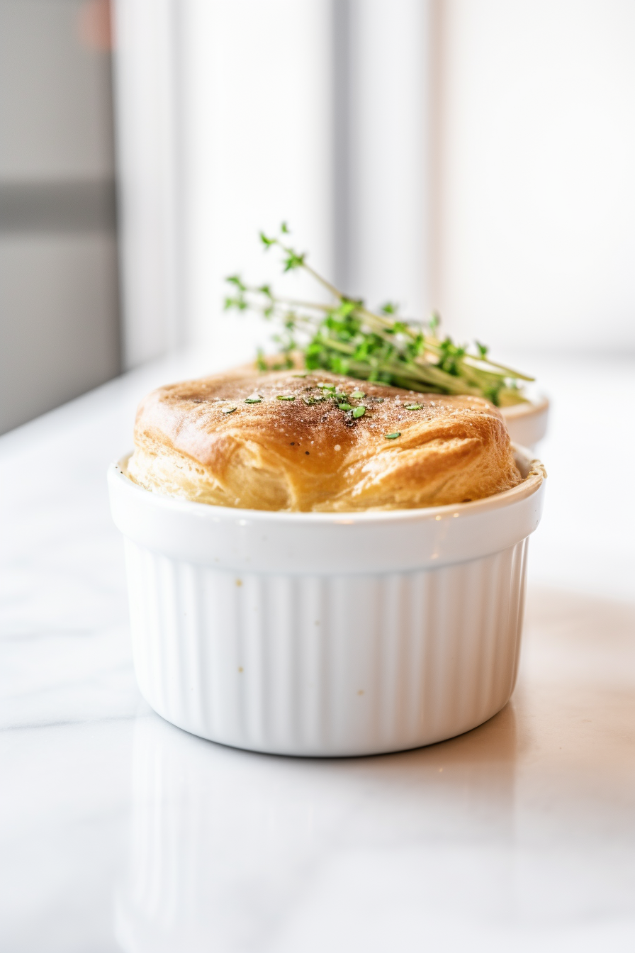 Ingredients for Keto Smoked Gouda and Chive Soufflé