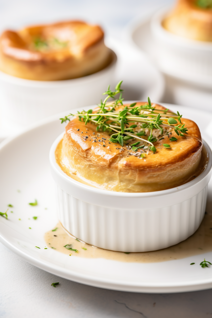 Keto Smoked Gouda and Chive Soufflé