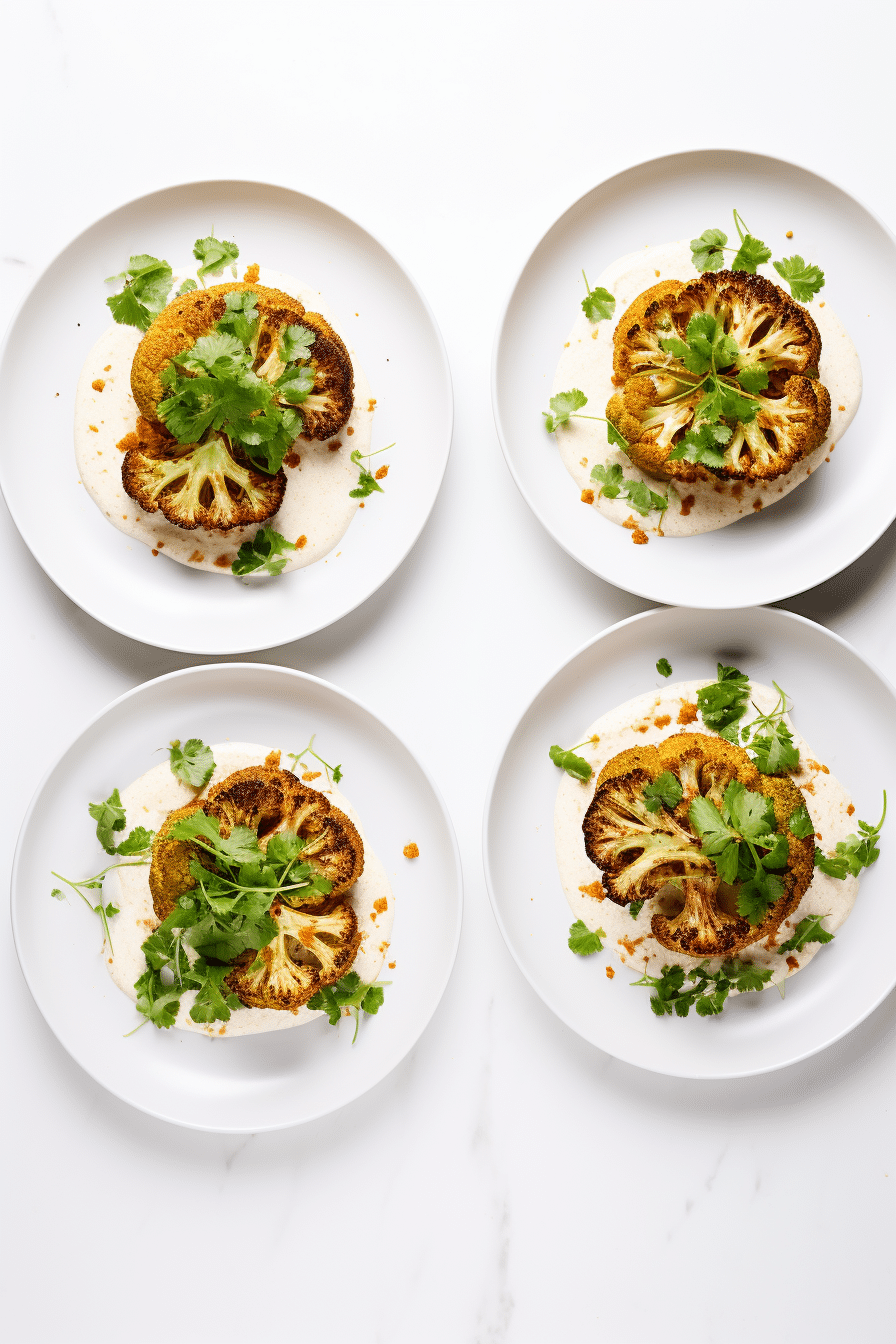 Seasoned Cauliflower Steaks